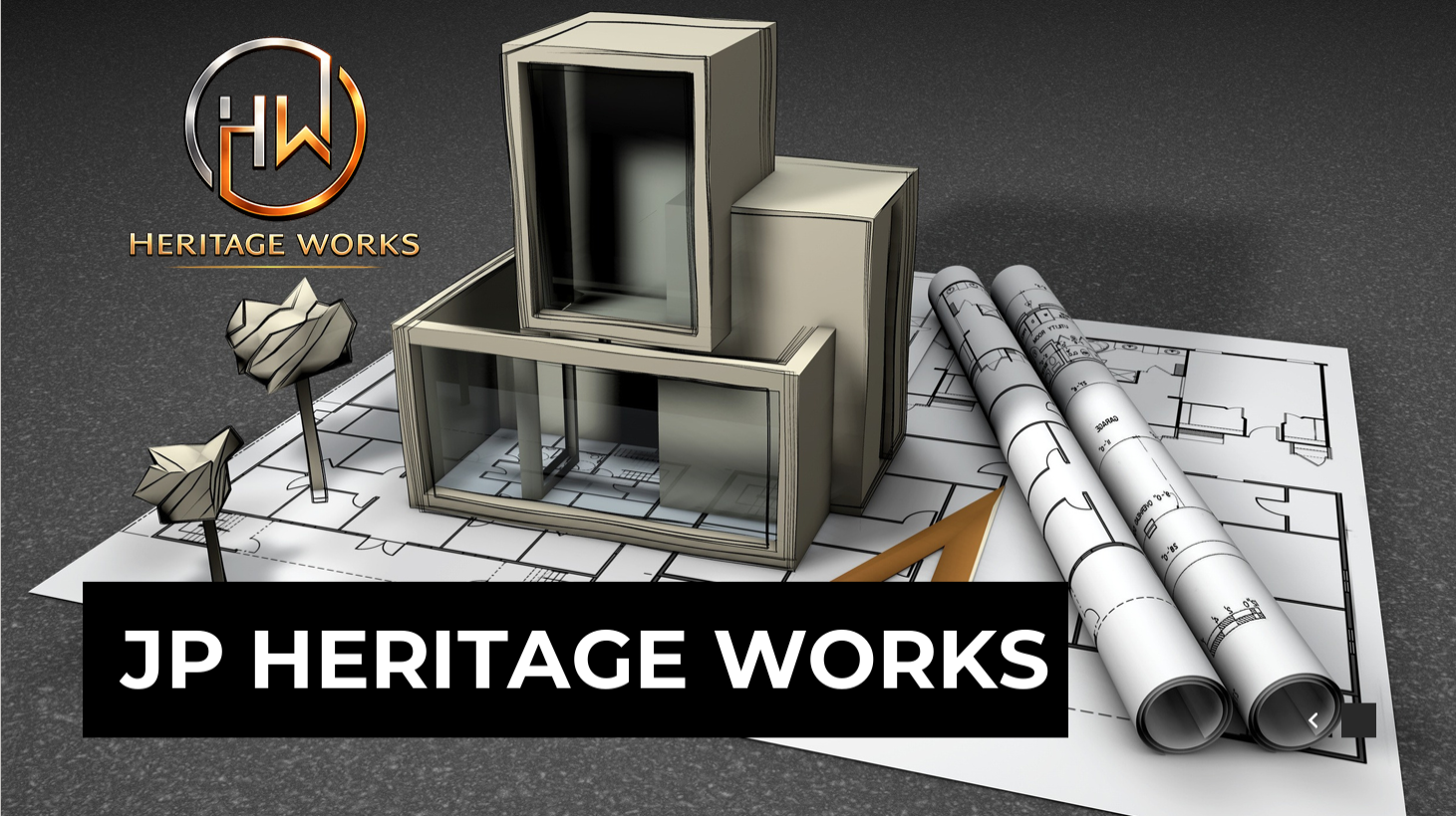 Architectural hero background